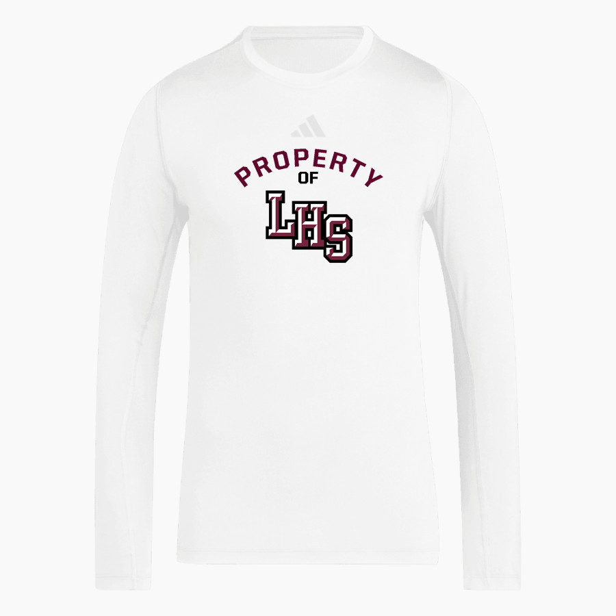 Ludlow Lions <span class="pdp-name-mascot">Lions</span> adidas Men's TECHFIT Longsleeve T-Shirt