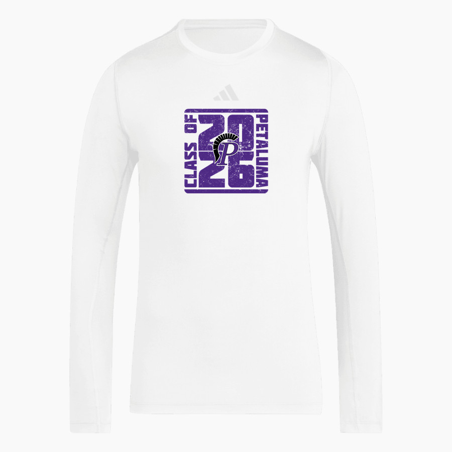 Petaluma Trojans <span class="pdp-name-mascot">Petaluma Trojans</span> adidas Men's TECHFIT Longsleeve T-Shirt