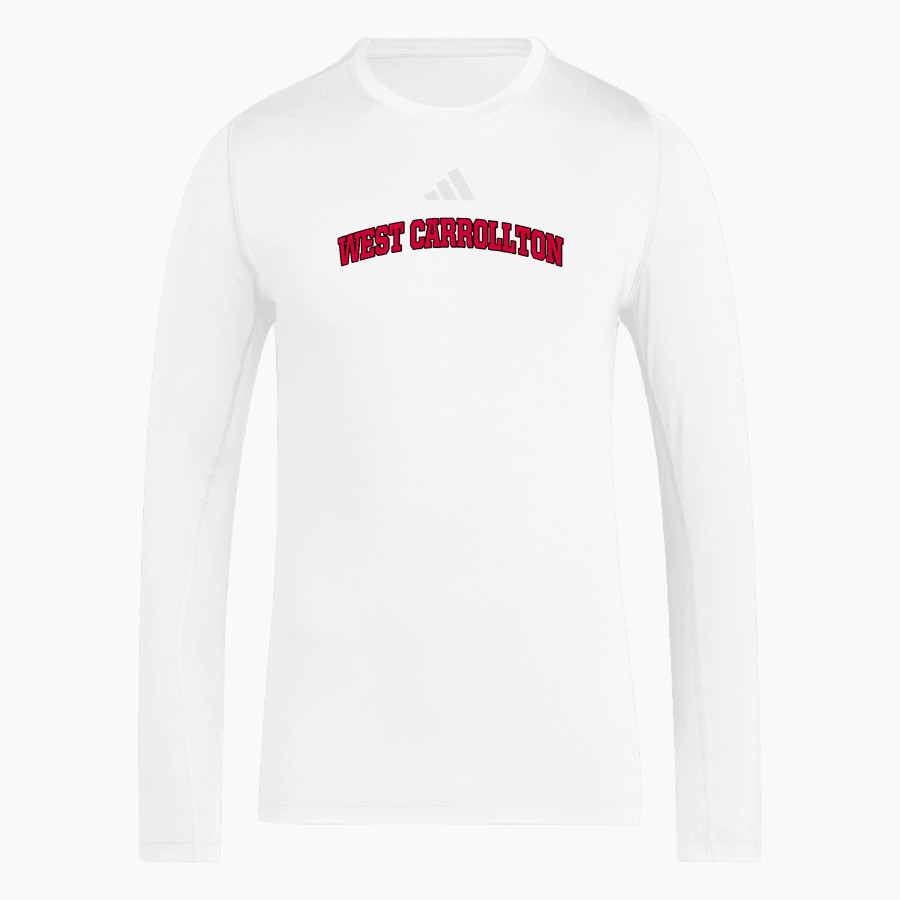 West Carrollton Pirates <span class="pdp-name-mascot">West Carrollton Pirates</span> adidas Men's TECHFIT Longsleeve T-Shirt