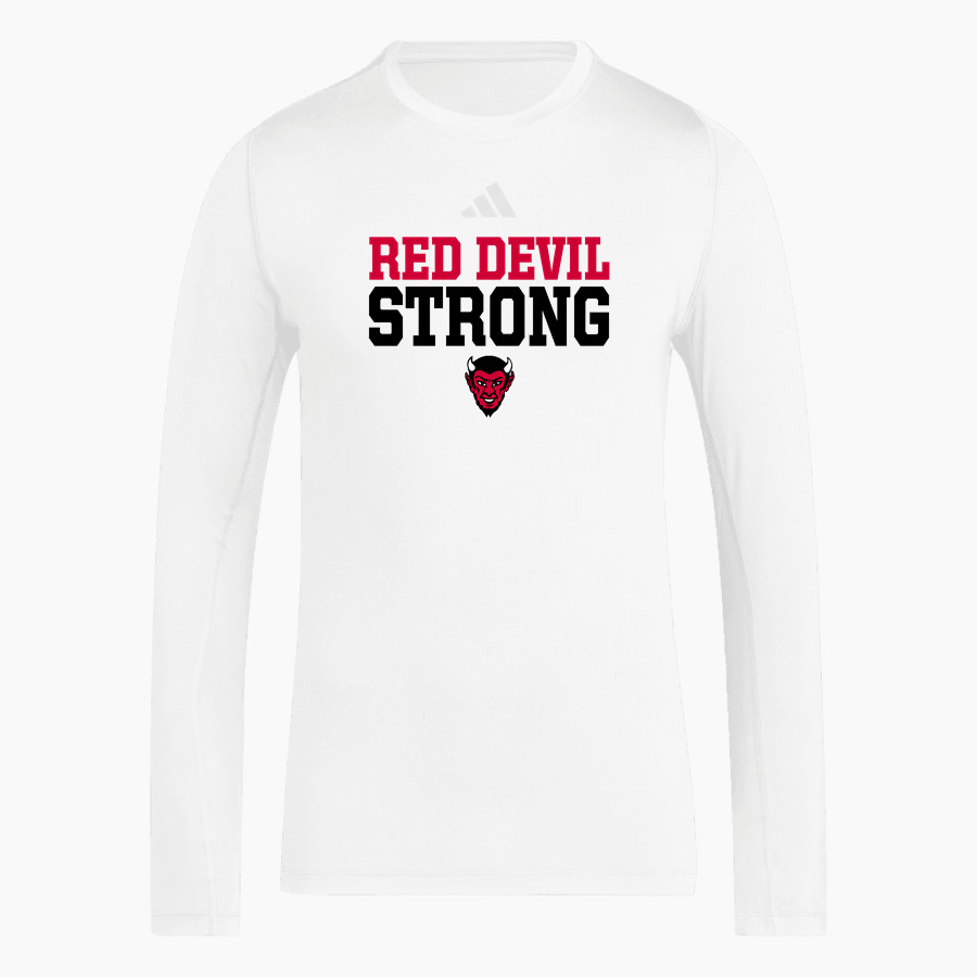 Chaffee Red Devils <span class="pdp-name-mascot">Chaffee Schools Red Devils</span> adidas Men's TECHFIT Longsleeve T-Shirt