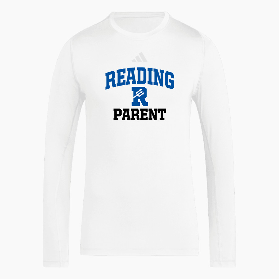 READING SENIOR HIGH SCHOOL BLUE DEVILS <span class="pdp-name-mascot">READING BLUE DEVILS</span> adidas Men's TECHFIT Longsleeve T-Shirt
