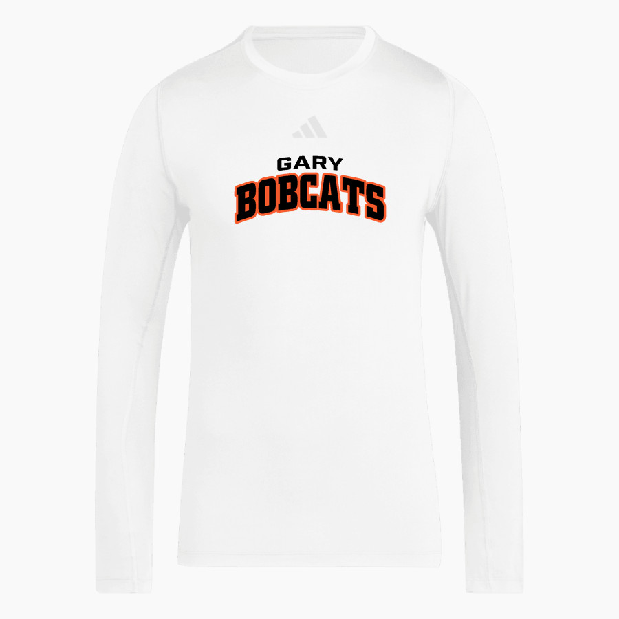 Gary Bobcats <span class="pdp-name-mascot">Gary Bobcats</span> adidas Men's TECHFIT Longsleeve T-Shirt