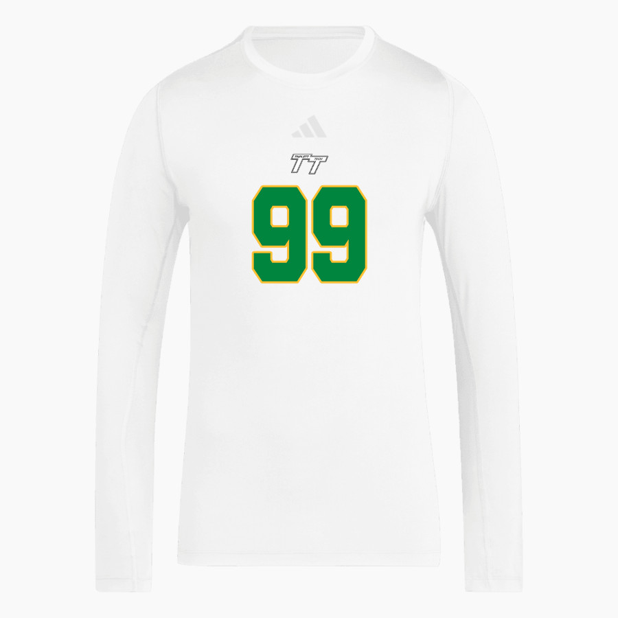 Triplett Tech <span class="pdp-name-mascot">Triplett Business and Technical Institute</span> adidas Men's TECHFIT Longsleeve T-Shirt