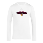 Taylor Thunderbirds <span class="pdp-name-mascot">Taylor Thunderbirds</span> adidas Men's TECHFIT Longsleeve T-Shirt Front Thumbnail