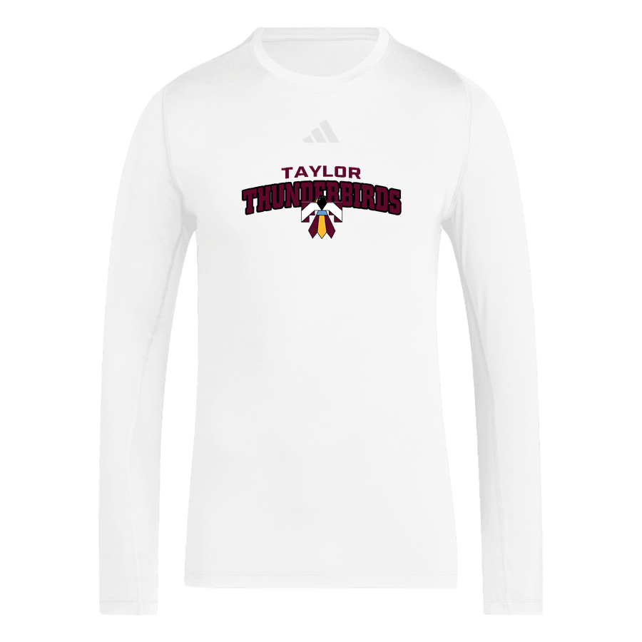 Taylor Thunderbirds <span class="pdp-name-mascot">Taylor Thunderbirds</span> adidas Men's TECHFIT Longsleeve T-Shirt