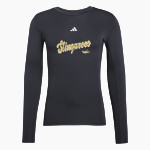 MIAMI SENIOR HIGH SCHOOL STINGAREES adidas Men's TECHFIT Longsleeve T-Shirt Front Thumbnail
