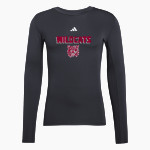 GUNTERSVILLE HIGH SCHOOL WILDCATS adidas Men's TECHFIT Longsleeve T-Shirt Front Thumbnail