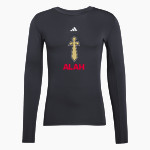 ALAH HIGH SCHOOL KNIGHTS <span class="pdp-name-mascot">ARTHUR KNIGHTS</span> adidas Men's TECHFIT Longsleeve T-Shirt Front Thumbnail