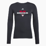 Indianapolis Rowing Center Indianapolis Rowing <span class="pdp-name-mascot">Indianapolis Rowing Center</span> adidas Men's TECHFIT Longsleeve T-Shirt Front Thumbnail
