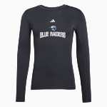 TAMAQUA AREA HIGH SCHOOL BLUE RAIDERS <span class="pdp-name-mascot">TAMAQUA AREA BLUE RAIDERS</span> adidas Men's TECHFIT Longsleeve T-Shirt Front Thumbnail