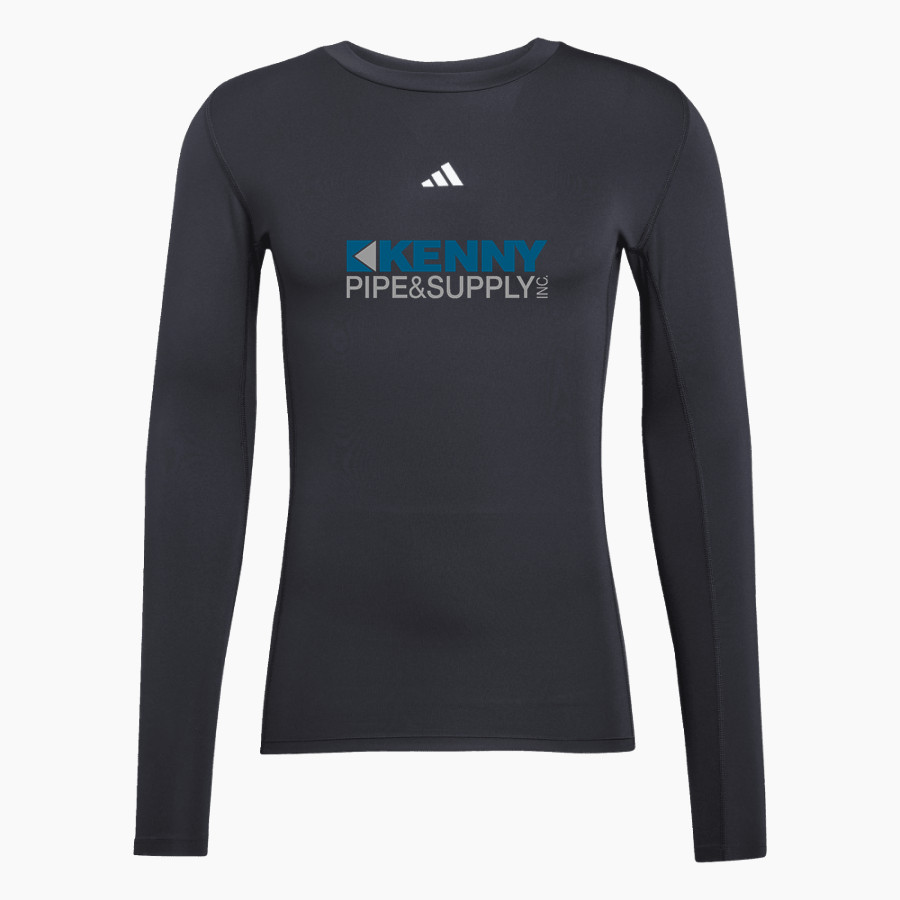 KENNY PIPE & SUPPLY <span class="pdp-name-mascot">KENNY PIPE & SUPPLY</span> adidas Men's TECHFIT Longsleeve T-Shirt