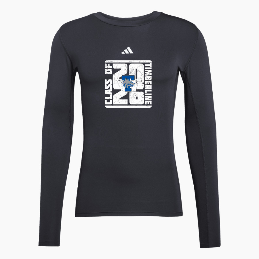 Timberline Wolves <span class="pdp-name-mascot">Timberline Wolves</span> adidas Men's TECHFIT Longsleeve T-Shirt