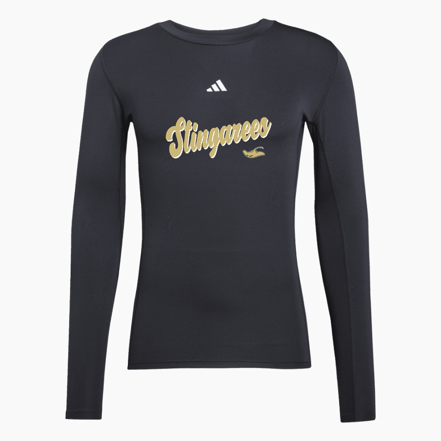 MIAMI SENIOR HIGH SCHOOL STINGAREES adidas Men's TECHFIT Longsleeve T-Shirt
