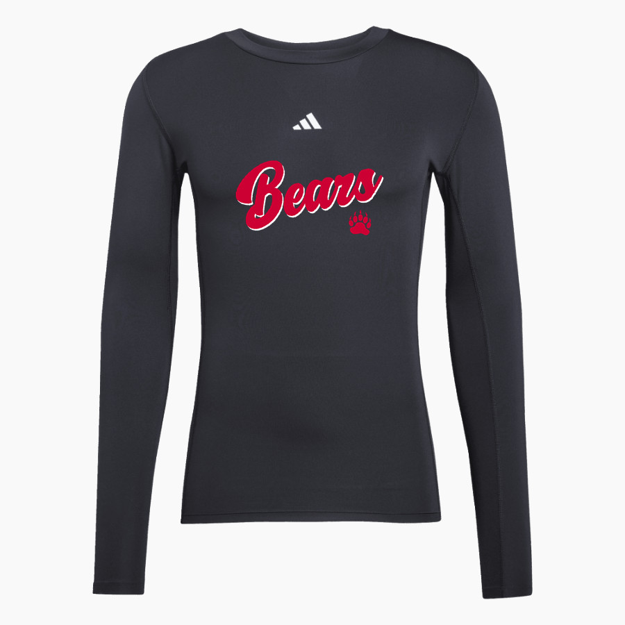 West Oso Bears <span class="pdp-name-mascot">West Oso Bears</span> adidas Men's TECHFIT Longsleeve T-Shirt