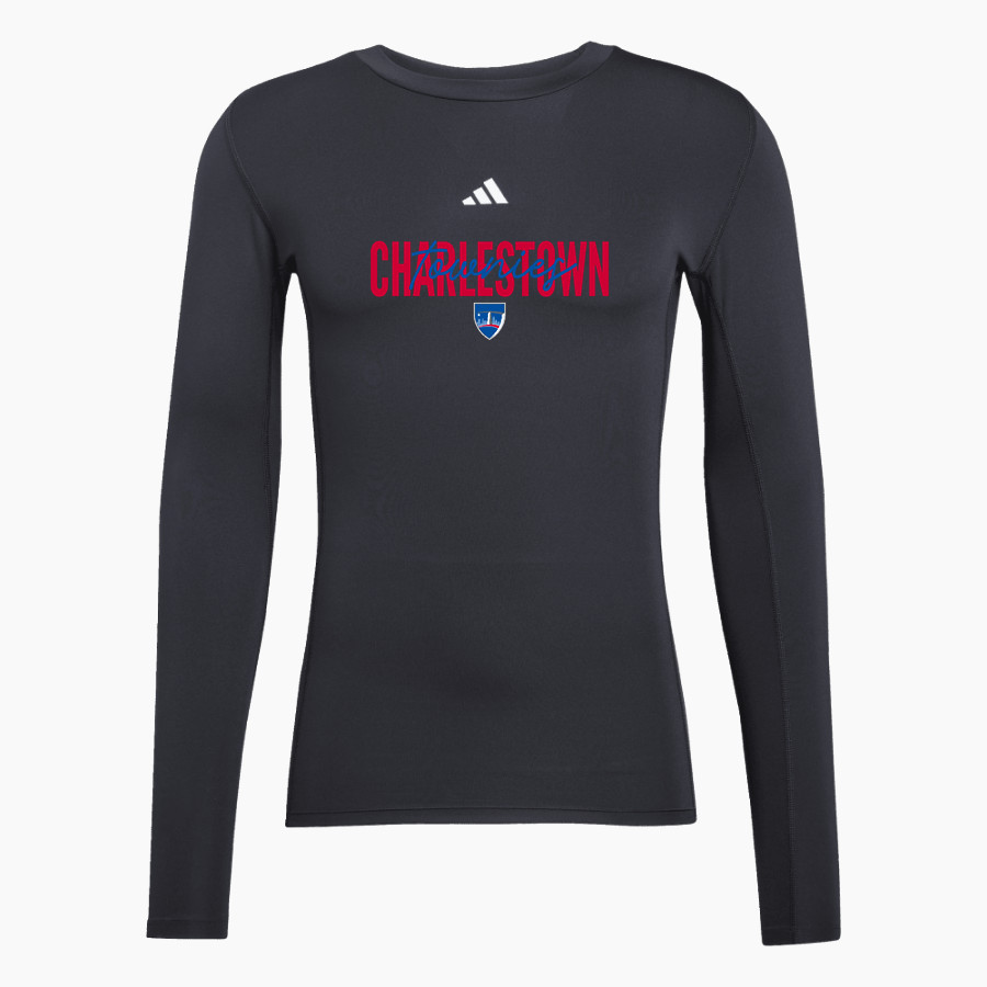 CHARLESTOWN HIGH SCHOOL TOWNIES adidas Men's TECHFIT Longsleeve T-Shirt