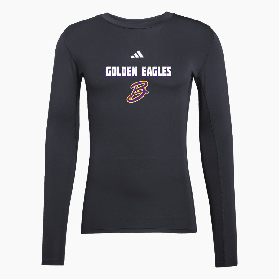 BELLBROOK GOLDEN EAGLES The Official Online Store <span class="pdp-name-mascot">BELLBROOK GOLDEN EAGLES</span> adidas Men's TECHFIT Longsleeve T-Shirt