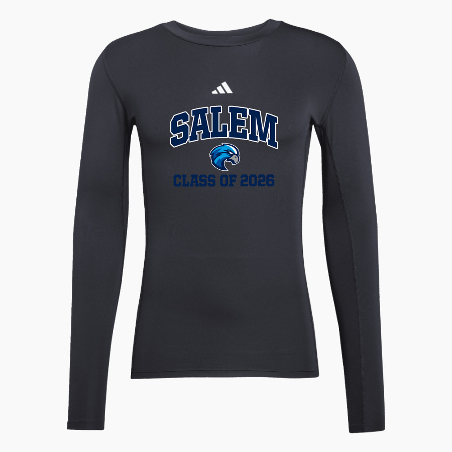 Salem Falcons <span class="pdp-name-mascot">Salem School District Falcons</span> adidas Men's TECHFIT Longsleeve T-Shirt