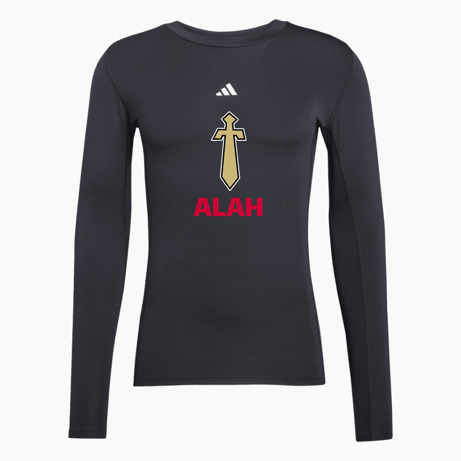 ALAH HIGH SCHOOL KNIGHTS <span class="pdp-name-mascot">ARTHUR KNIGHTS</span> adidas Men's TECHFIT Longsleeve T-Shirt