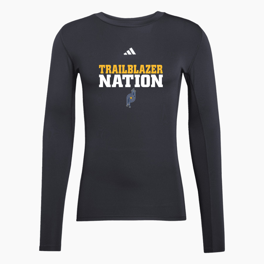Paul Duke STEM Trailblazers <span class="pdp-name-mascot">Paul Duke High School Trailblazers</span> adidas Men's TECHFIT Longsleeve T-Shirt