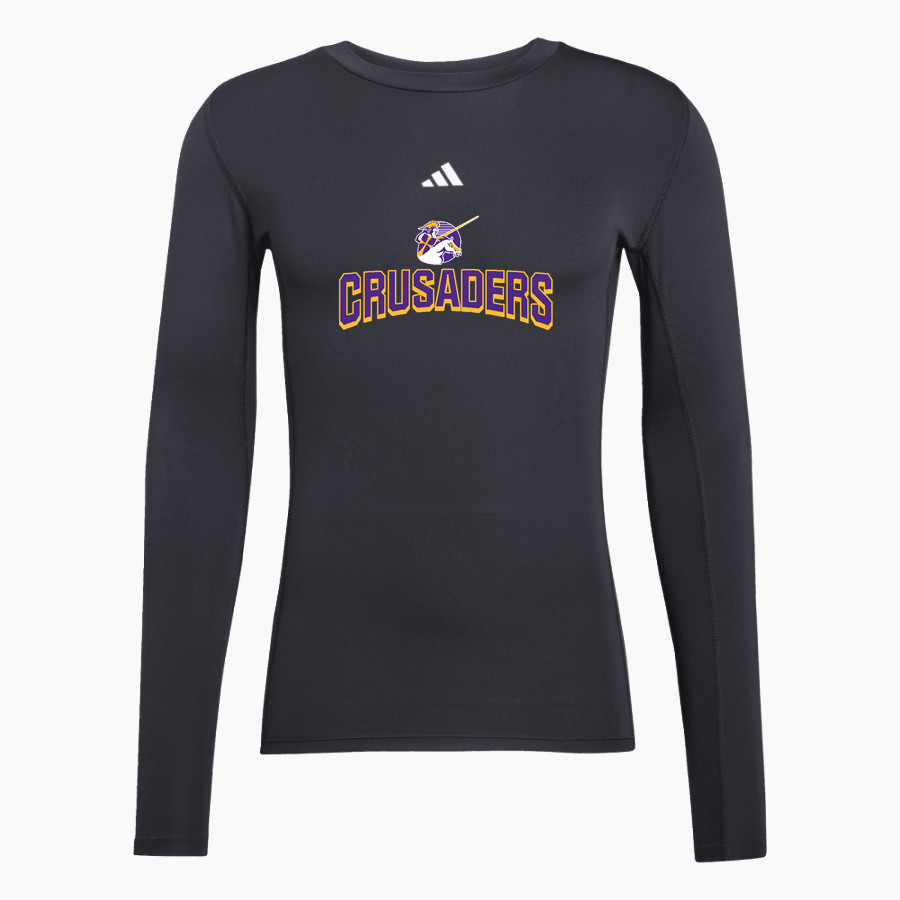 LANCASTER CATHOLIC HIGH SCHOOL CRUSADERS <span class="pdp-name-mascot">LANCASTER CRUSADERS</span> adidas Men's TECHFIT Longsleeve T-Shirt