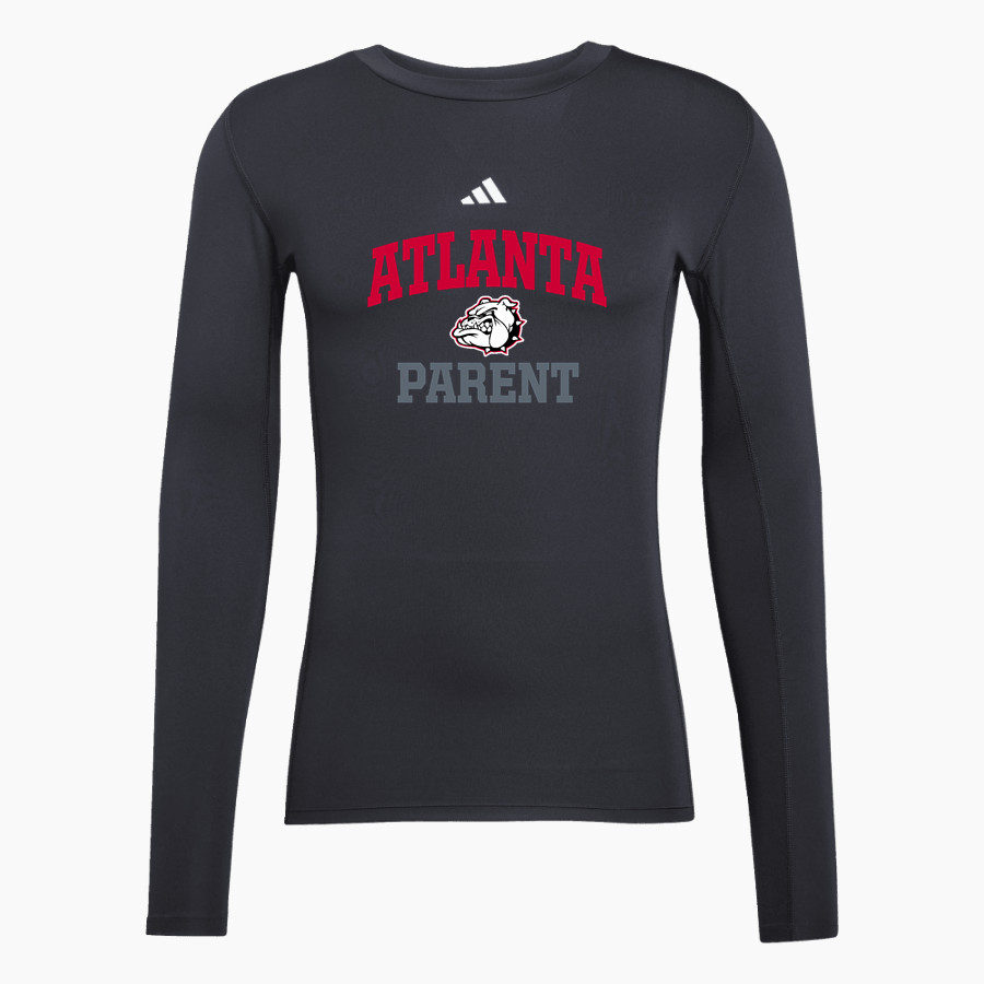 ATLANTA HIGH SCHOOL BULLDOGS <span class="pdp-name-mascot">ATLANTA BULLDOGS</span> adidas Men's TECHFIT Longsleeve T-Shirt