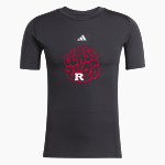 RUSTBURG HIGH SCHOOL RED DEVILS <span class="pdp-name-mascot">RUSTBURG RED DEVILS</span> adidas Men's TECHFIT Short Sleeve Tee Front Thumbnail