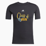 Greenfield Central Cougars Online Store <span class="pdp-name-mascot">Greenfield-Central Cougars</span> adidas Men's TECHFIT Short Sleeve Tee Front Thumbnail