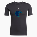 AUBURN RIVERSIDE HIGH SCHOOL RAVENS <span class="pdp-name-mascot">AUBURN RIVERSIDE RAVENS</span> adidas Men's TECHFIT Short Sleeve Tee Front Thumbnail
