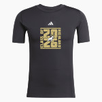 HIGHLAND HIGH SCHOOL RAMS <span class="pdp-name-mascot">HIGHLAND RAMS</span> adidas Men's TECHFIT Short Sleeve Tee Front Thumbnail