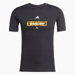 KENSTON FOREST SCHOOL KAVALIERS adidas Men's TECHFIT Short Sleeve Tee Front Thumbnail