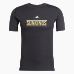 Yakima Sunkings Sunkings <span class="pdp-name-mascot">Yakima Sunkings</span> adidas Men's TECHFIT Short Sleeve Tee Front Thumbnail