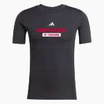 Shaker Heights Schools <span class="pdp-name-mascot">Shaker Heights</span> adidas Men's TECHFIT Short Sleeve Tee Front Thumbnail