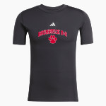 BRUNSWICK R-2 HIGH SCHOOL WILDCATS adidas Men's TECHFIT Short Sleeve Tee Front Thumbnail