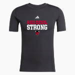 Chaffee Red Devils <span class="pdp-name-mascot">Chaffee Schools Red Devils</span> adidas Men's TECHFIT Short Sleeve Tee Front Thumbnail