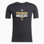 Trumann Wildcats adidas Men's TECHFIT Short Sleeve Tee Front Thumbnail
