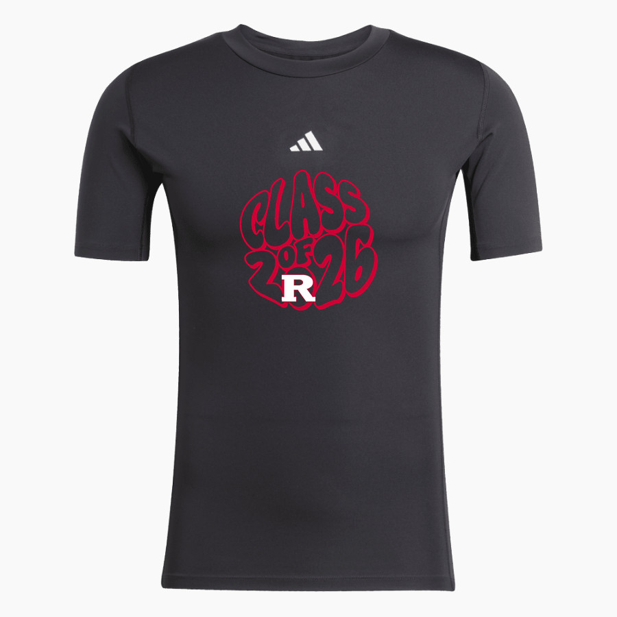 RUSTBURG HIGH SCHOOL RED DEVILS <span class="pdp-name-mascot">RUSTBURG RED DEVILS</span> adidas Men's TECHFIT Short Sleeve Tee