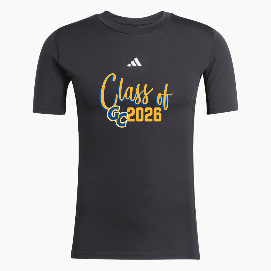 Greenfield Central Cougars Online Store <span class="pdp-name-mascot">Greenfield-Central Cougars</span> adidas Men's TECHFIT Short Sleeve Tee