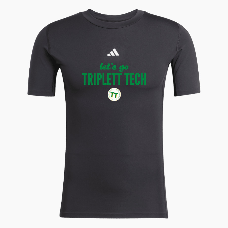 Triplett Tech <span class="pdp-name-mascot">Triplett Business and Technical Institute</span> adidas Men's TECHFIT Short Sleeve Tee