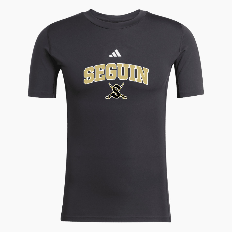 SEGUIN HIGH SCHOOL MATADORS <span class="pdp-name-mascot">SEGUIN MATADORS</span> adidas Men's TECHFIT Short Sleeve Tee