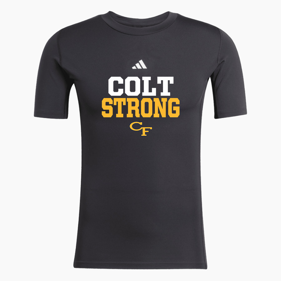 Cape Fear Colts <span class="pdp-name-mascot">Cape Fear Colts</span> adidas Men's TECHFIT Short Sleeve Tee