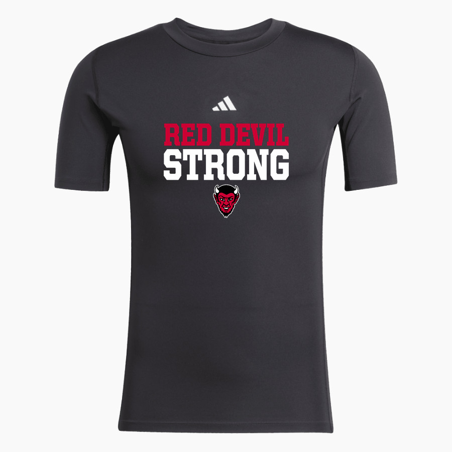 Chaffee Red Devils <span class="pdp-name-mascot">Chaffee Schools Red Devils</span> adidas Men's TECHFIT Short Sleeve Tee