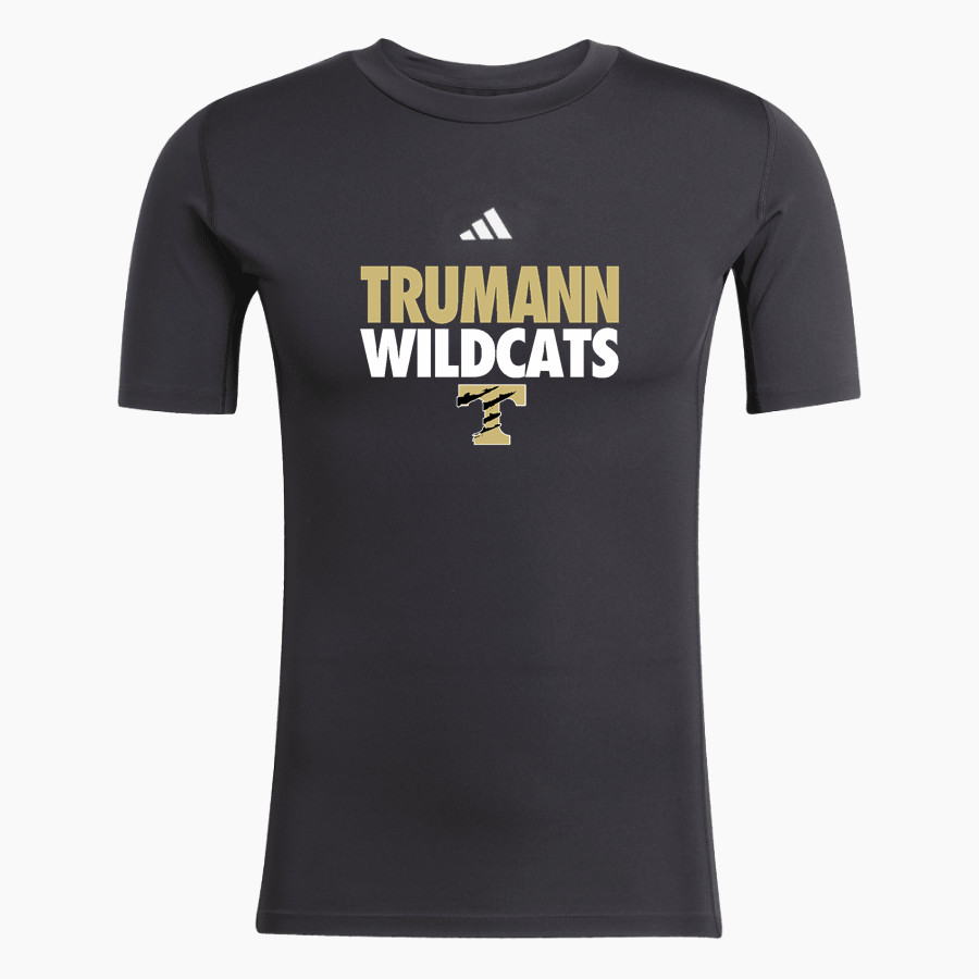 Trumann Wildcats adidas Men's TECHFIT Short Sleeve Tee