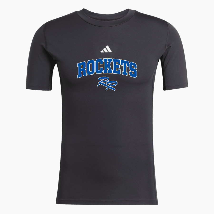 ROBINSON HIGH SCHOOL ROCKETS <span class="pdp-name-mascot">ROBINSON ROCKETS</span> adidas Men's TECHFIT Short Sleeve Tee