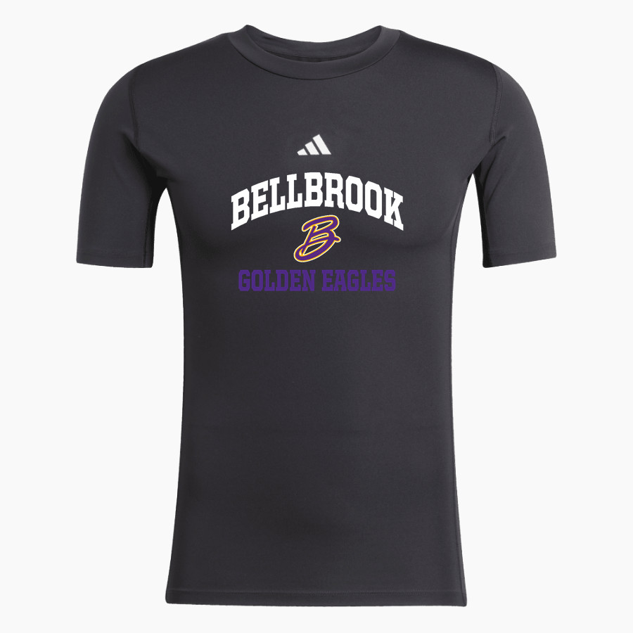 BELLBROOK GOLDEN EAGLES The Official Online Store <span class="pdp-name-mascot">BELLBROOK GOLDEN EAGLES</span> adidas Men's TECHFIT Short Sleeve Tee
