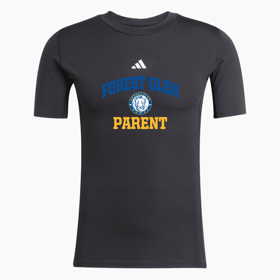 Forest Glen Pumas <span class="pdp-name-mascot">Forest Glen Elementary School Pumas</span> adidas Men's TECHFIT Short Sleeve Tee