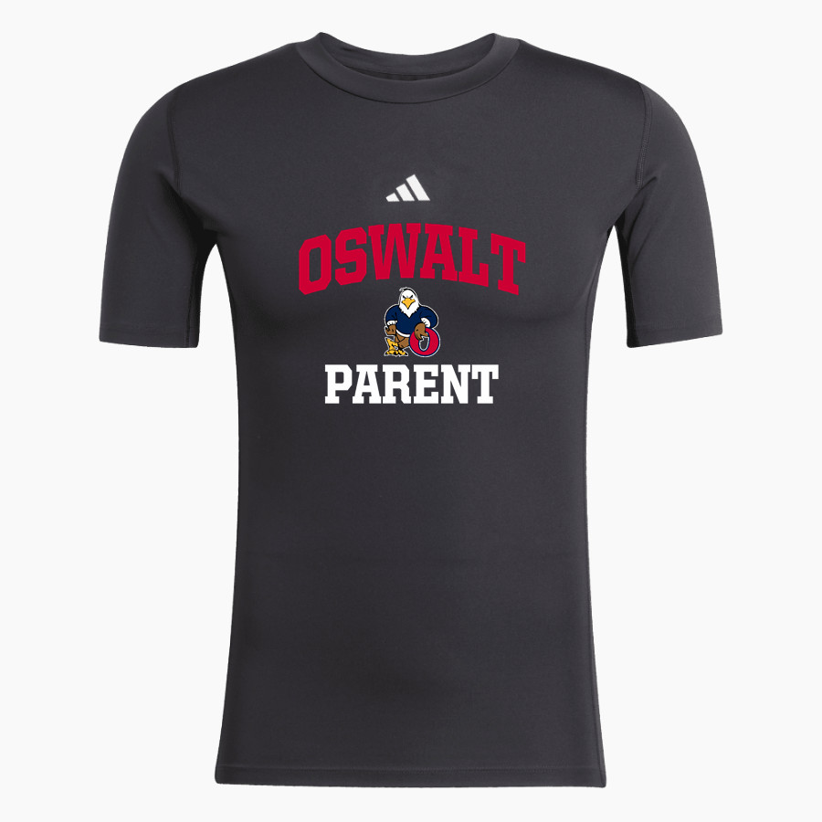 Oswalt Eagles adidas Men's TECHFIT Short Sleeve Tee