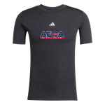 AFCA <span class="pdp-name-mascot">Afca Texas</span> adidas Men's TECHFIT Short Sleeve Tee Front Thumbnail