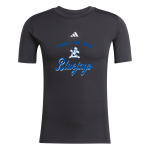 MANCOS HIGH SCHOOL BLUEJAYS <span class="pdp-name-mascot">MANCOS BLUEJAYS</span> adidas Men's TECHFIT Short Sleeve Tee Front Thumbnail