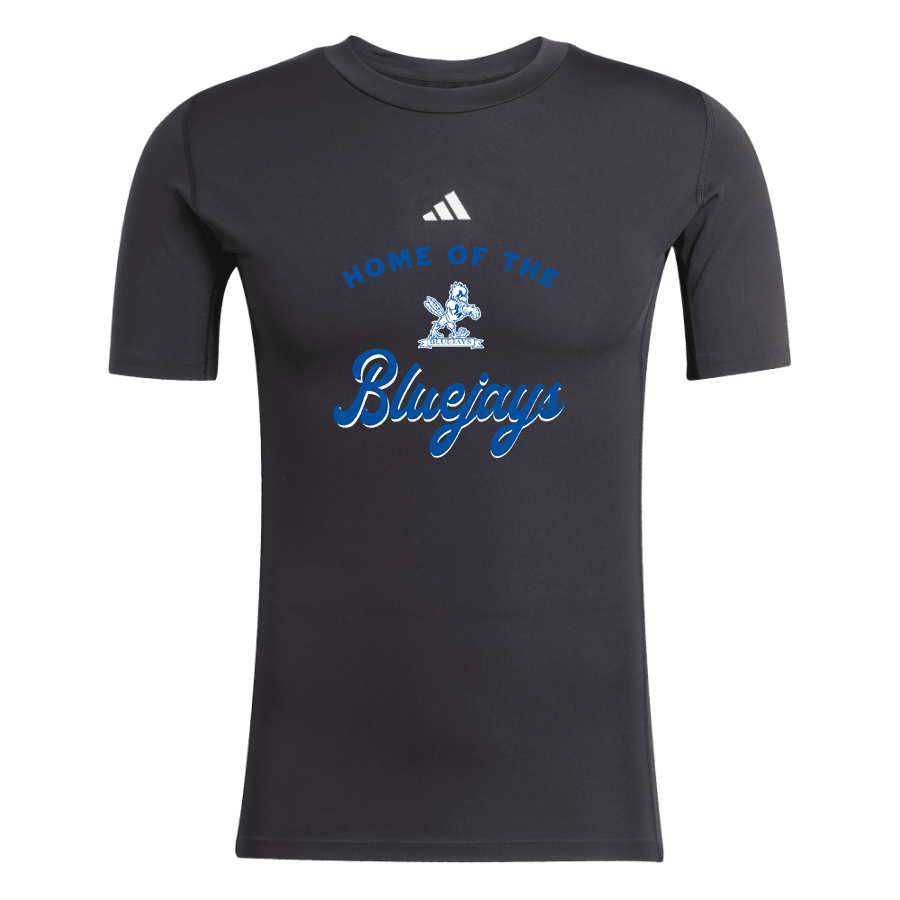 MANCOS HIGH SCHOOL BLUEJAYS <span class="pdp-name-mascot">MANCOS BLUEJAYS</span> adidas Men's TECHFIT Short Sleeve Tee