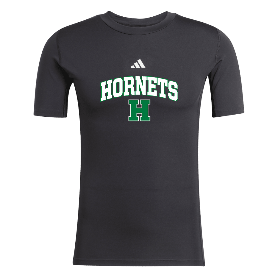 Hudson Hornets <span class="pdp-name-mascot">Hudson Hornets</span> adidas Men's TECHFIT Short Sleeve Tee